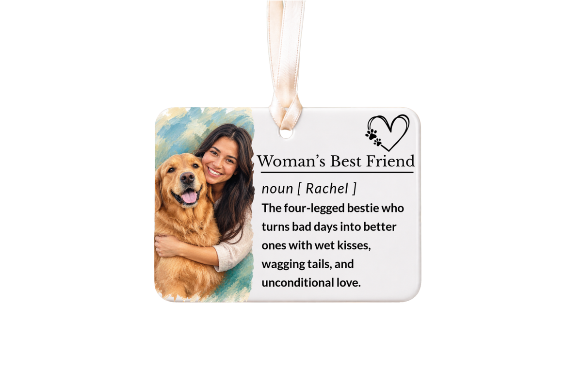 Dog Lover Ornament: Personalized Dog Lover Gifts, Gift for Pet Owners, Christmas Keepsake Ceramic Stocking Stuffer 2026 Gift