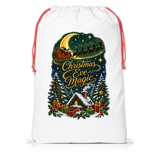 Christmas Eve Magic Ready-Made Santa Sack