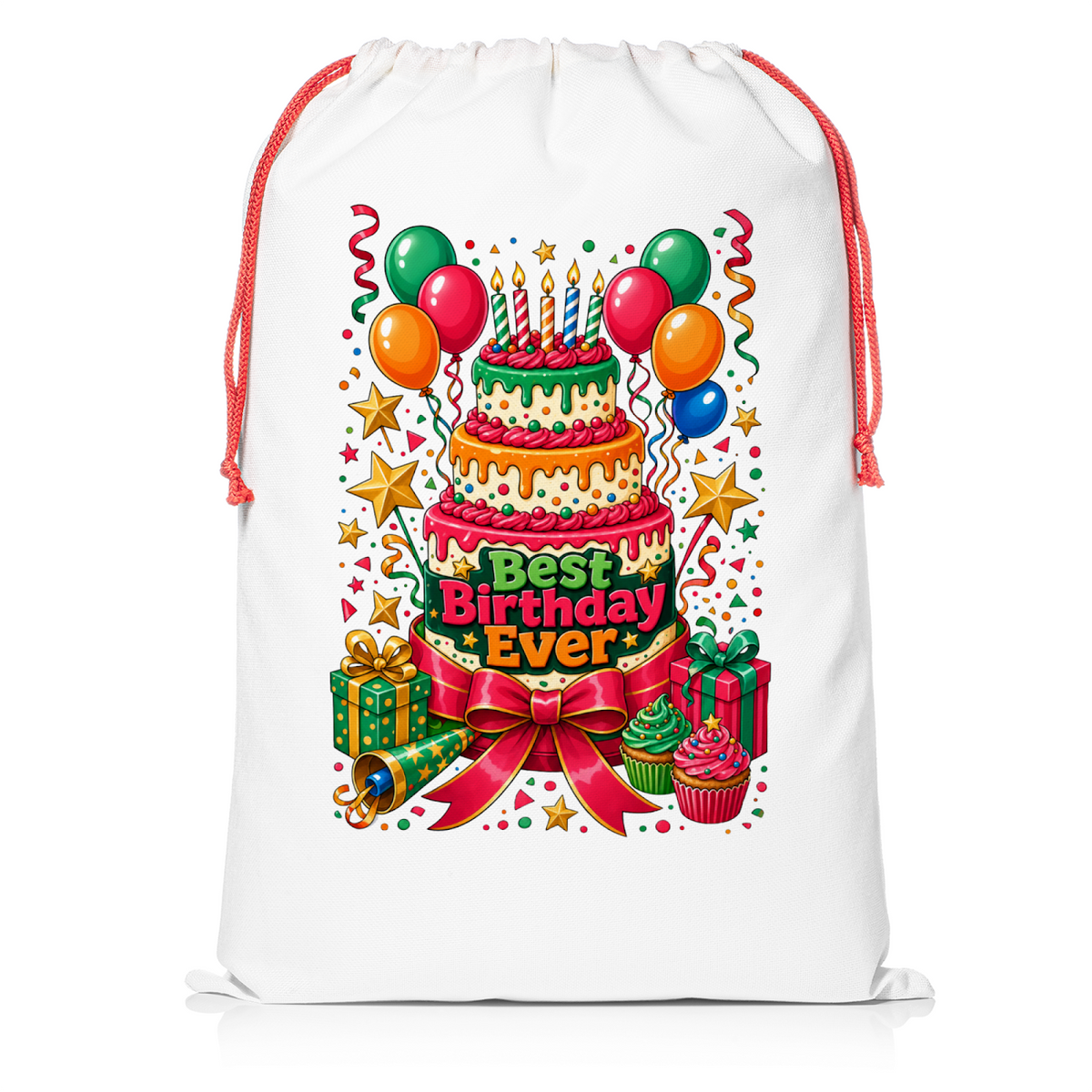 Best Birthday Ever Reusable Gift Sack