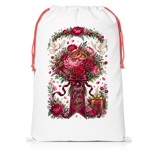 Happily Ever After Wedding Gift Sack