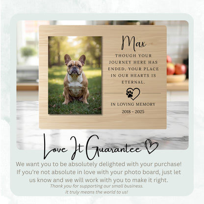 Pet Memorial Gifts - Pet Memorial Gift Remembrance Gift - Plaque - Horizontal