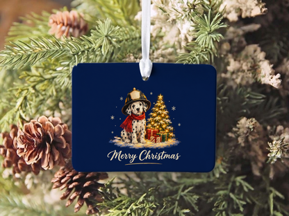 Thin Red Line Firefighter Ornament: Thin Red Line Gift, Custom Firefighter Ornament, Ceramic Keepsake Stocking Stuffer 2026 Present
