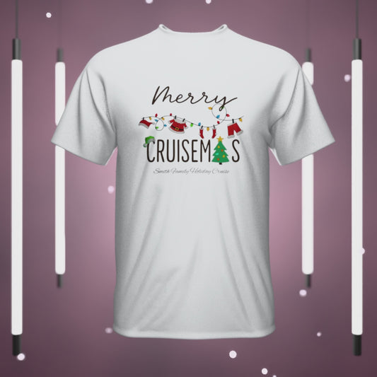 Merry Cruisemas Tee, Christmas Trip, Christmas Cruise, Custom Cruise Shirt, Cruise Crew Shirt, Family Cruise Shirts