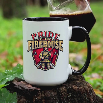 Firefighter Pride Mug, Firewoman Gift, Fireman Gift, Fire Rescue Mug, Firefighter Gift, Thin Red Line, First Responder Gift