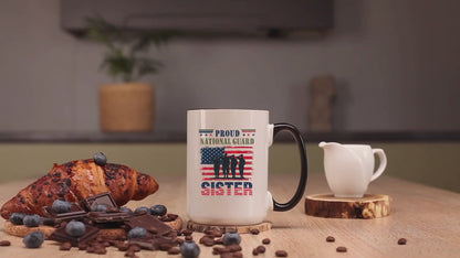 Proud National Guard Sister Mug, Army National Guard, Armed Forces Gift, Veteran Appreciation, Gift For Heroes