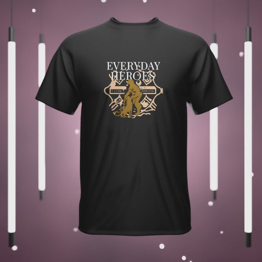 Everyday Firefighting Heroes Unisex Tee, Firefighter T-Shirt, Motivational Gift, Fire Fighter Wear, Selfless Fireman