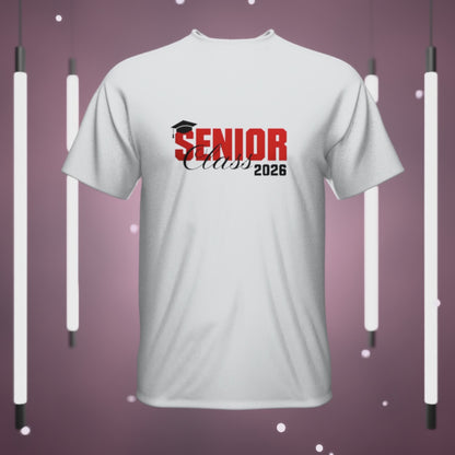 Senior Class 2026 Unisex Heavy Cotton Tee - Graduation Shirt, Senior Celebration Tee, Class of 2026 Apparel, Graduation Gift, School [...]