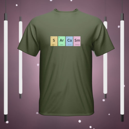 Sarcasm Periodic Table Shirt, Funny Sister Shirt, Introvert Shirt, Chemistry Shirt, Science Teacher Gift, Chemistry Gift