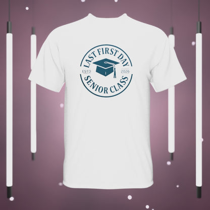 Unisex Graduation Tee - 'Last First Day Senior Class', Class of 2026 T-Shirt, High School Graduation Gift, Senior Year Apparel, End of [...]